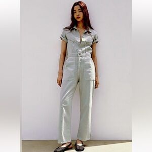 Zara NWT Utility Jumpsuit